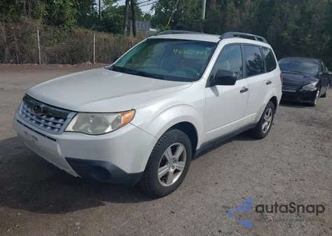 2012 Subaru Forester 2.5X from USA, damaged, VIN JF2SHABC3CH405095